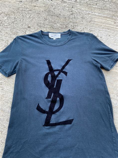 ysl logo t shirt for sale|rehab ysl shirt.